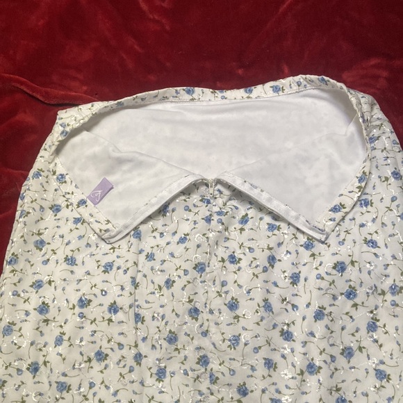 Windsor Blue Forget-me-not Skirt - Picture 5 of 7